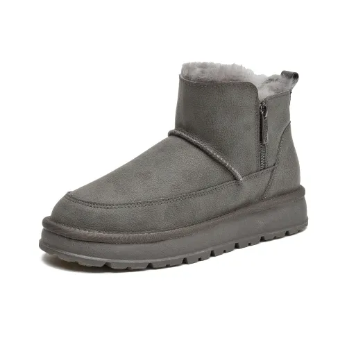 KUDING Термостойкие Устойчивые к истиранию Противоскользящие Сноубутсы Мужские