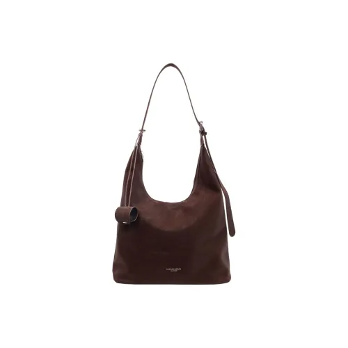 BUBM ПУ (полиуретан) Сумка через плечо Стандартная Женская Черная Кофейная Коричневая Темная