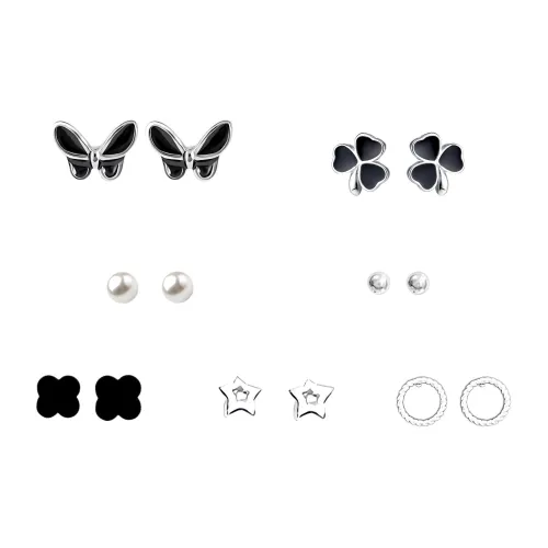 XLP STUDIO Сплав Серьги-гвоздики Женские