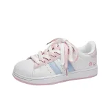 Бело-розовый