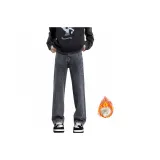 Чёрный Серый [Улучшенный с флисовой подкладкой и утолщённый]