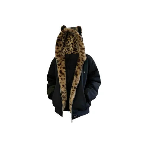 SZSX Черный Унисекс Пуховики