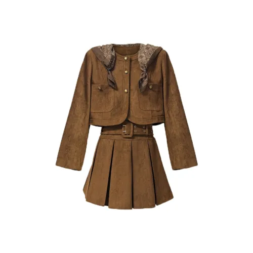 TIBINB Женские Комплекты с Юбкой