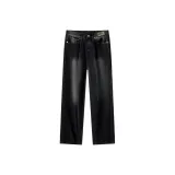 Чёрный Серый [Утолщённый и с флисовой подкладкой, улучшенный]