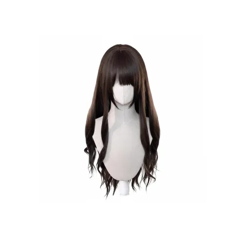 QIYEXUE Love Song Лолита Водная рябь Длинная кудрявая парик для женских Высокотемпературная пряжа