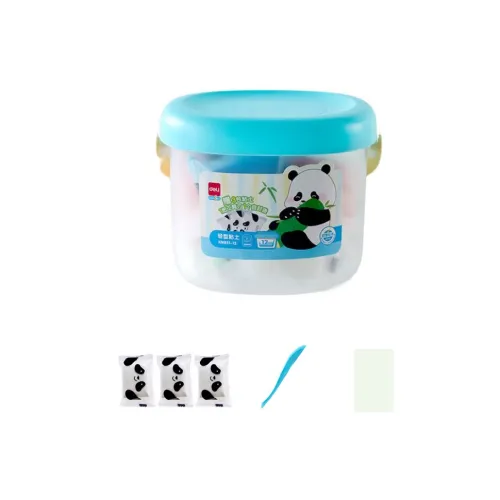 Deli Панда Свет Глина Моделирование Тесто DIY Игрушки