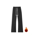 Black Осенний Зимний Флисовая Подкладка