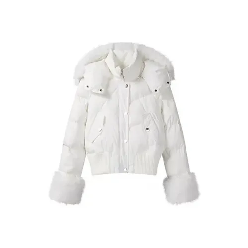 STGX Белый Женский Пуховик