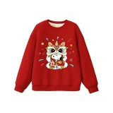 Нуби Цветная лента Лошадь-Красный с флисовой подкладкой