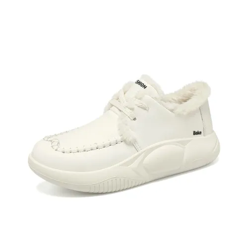 Bake Хлопок Обувь Низкий Топ Женский