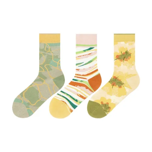 MIIOW Носки Crew Женские упаковка из 3 пар