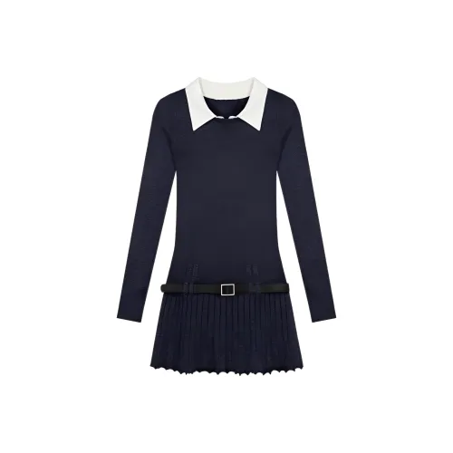 ATUXIU Длинное платье с длинными рукавами женское