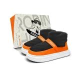 Чёрный и оранжевый, флисовая подкладка