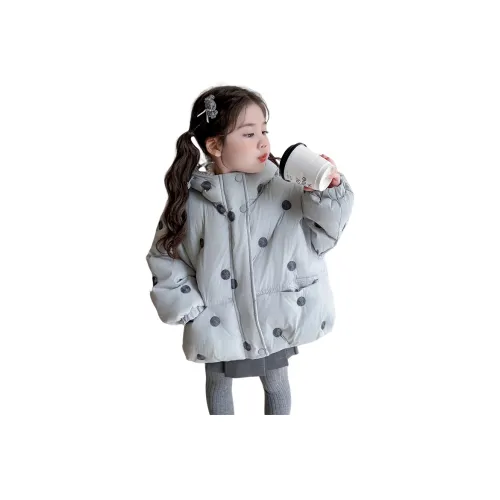 Lanza Повседневный Хлопковый пуховик Зимний Пыльно-голубой Детский для детей 3-7 лет