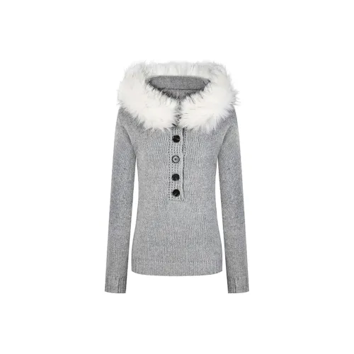 STARFEI Серый Женский Свитер