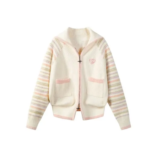 REMOULD Розовый Белый Женский Трикотаж