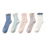 Синий + Светло-зеленый + Светло-розовый + Хаки + Белый [5 упаковок]