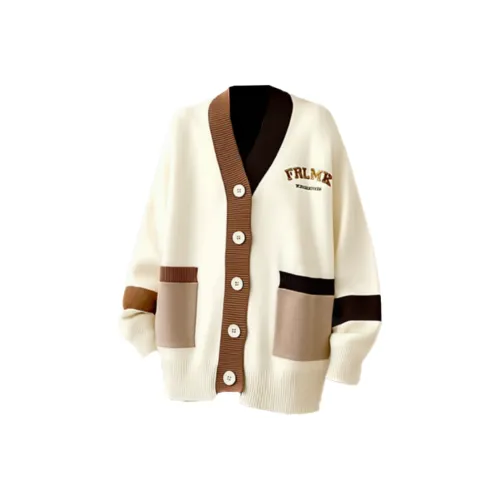 SNEIKLAU Хаки [Письмо Вышивка Многоцветный] Унисекс Трикотаж