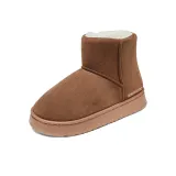 Коричневый с флисовой подкладкой