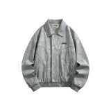 Серый с флисовой подкладкой