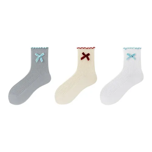 Vine Color Harmonious Прохладный ветер Season Женские MID Носки до икры