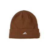 Вязаная шапка, треугольник, гора, темно-верблюжий