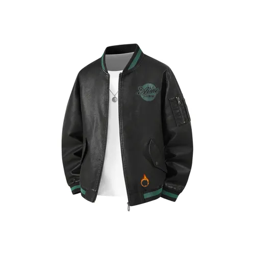 EMINU Мужские кожаные куртки