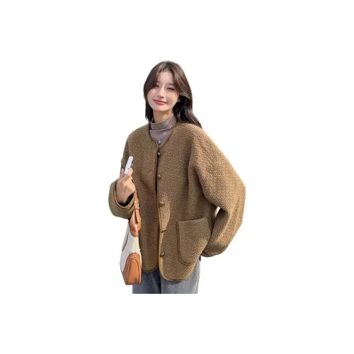 LAOYECHE Бархат Feel Пальто Женское