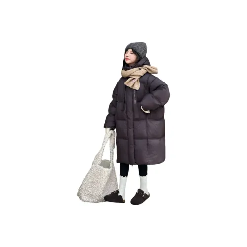 BaoLaXiaoJie Хлопковый пуховик для подростков