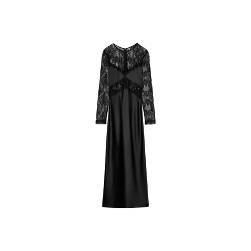 ZARA Collaboration Длинное платье с длинными рукавами женское