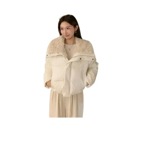 MINETTE Белый Женские пуховики