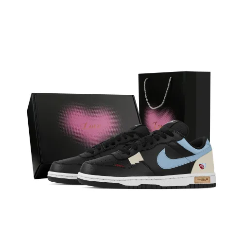 Nike BIG Первая любовь Гравированная Коробка с посланием любви Устойчивая к истиранию Дышащий Низкий Топ