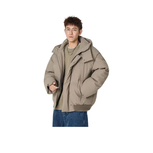 XIAOGUIZI Хлопковый пуховик Wave Collection Унисекс