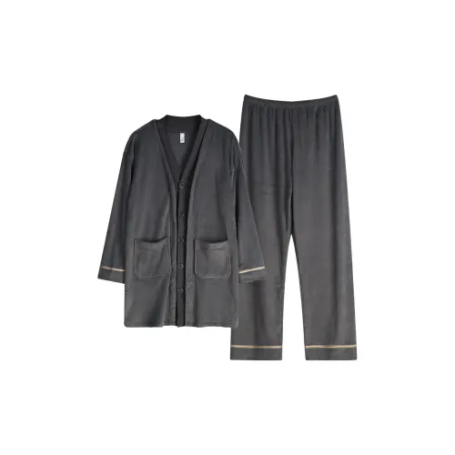 XUANJING 74165 Темно-серый Мужской Пижамный комплект