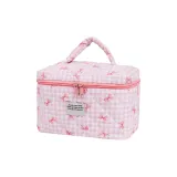 Розовая ведрообразная сумка 23*15*15