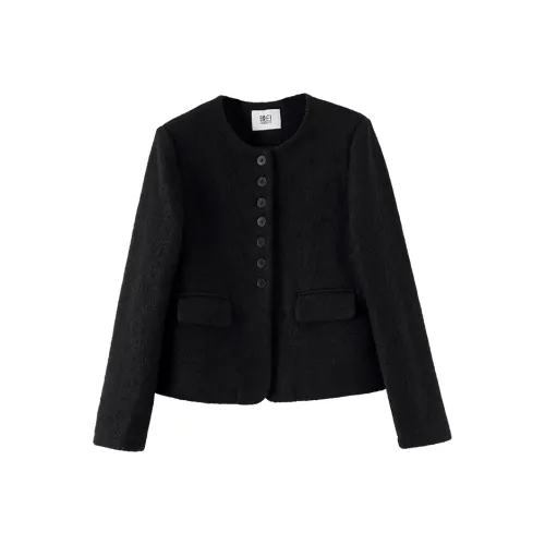 WANBAI Черный Женские Бархатные Куртки