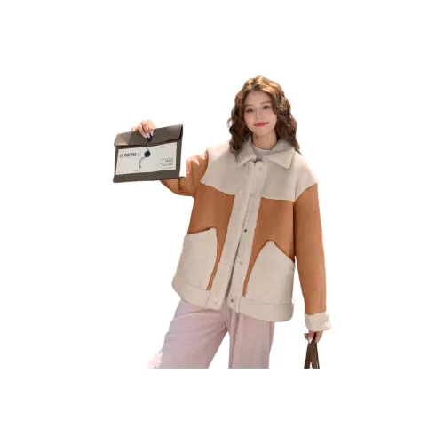 LAOYECHE Бархат Feel Пальто Женское