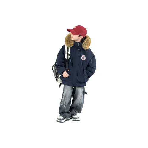 MENGJIABAN Хлопковый пуховик для подростков