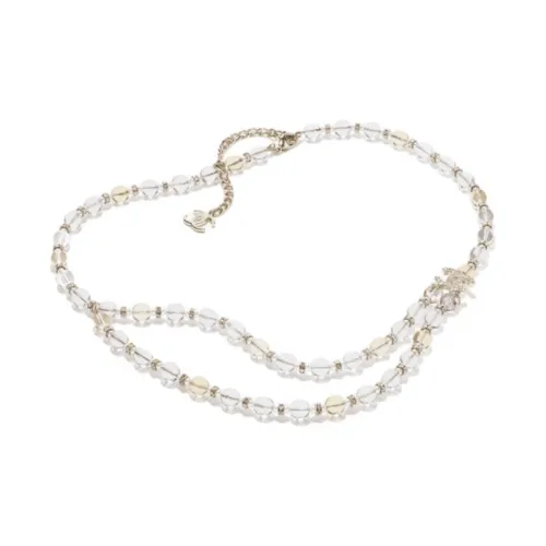 Chanel Цепи для талии Женские Золото Кристалл