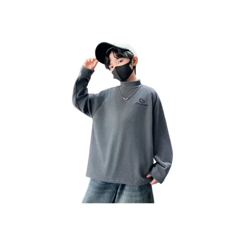 Yunpo Длинный рукав Т-рубашка Подростки