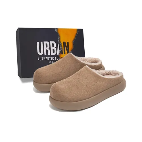 URBAN AUTHENTIC Резиновая подошва противоскользящие устойчивые к истиранию домашние тапочки мужские