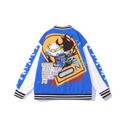 FireMonkey Бейсбольная куртка Унисекс Синий