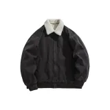 Промытый черный серый