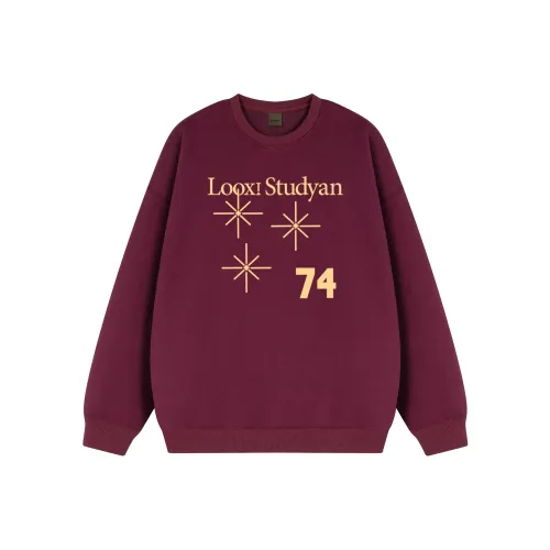 LOOX! Свитшот Унисекс Бордовый