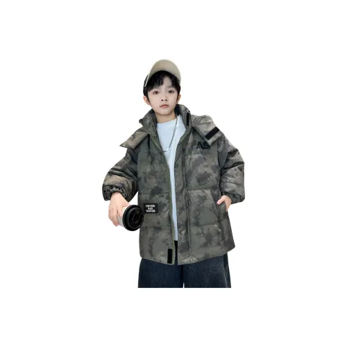 BaoLaXiaoJie Хлопковый пуховик для детей возраст 3-7 лет