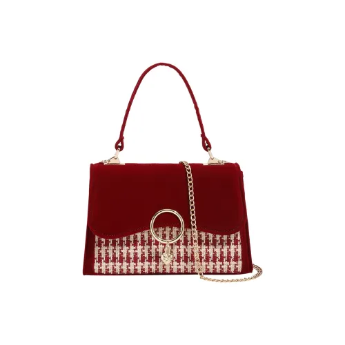 TTaG．baG Флис Одно плечо Сумка Стандартная Женская Многоцветная