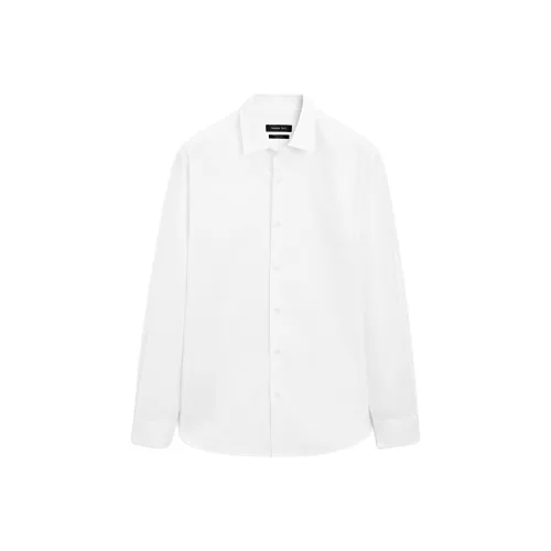 Massimo Dutti Белые Мужские Рубашки