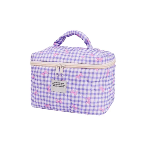 JIABITU Освежающий Клетчатый Косметичка с Большой Емкостью и Премиальными Функциями Сумка для Туалетных Принадлежностей