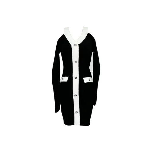 VENICEW Длинное платье с длинными рукавами женское