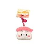 Плюшевый брелок в виде суши - розовый